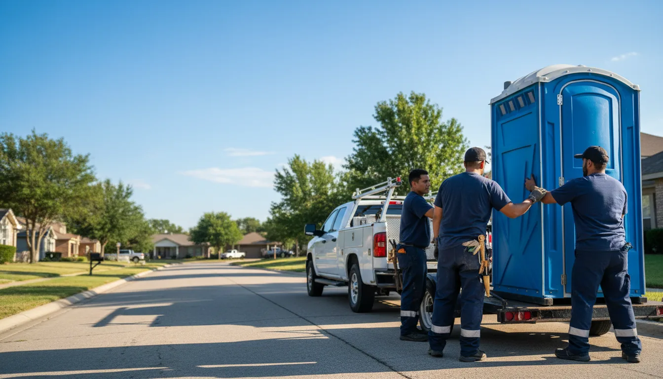 Portable Toilet Rental in Harristown, IL near me